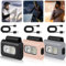 2 Stück PRO LED Clip Lampe, Stark Magnet Clip-licht mit 6 Lichtmodi, USB Wiederaufladbar Lauflicht Lampe, Wasserdicht Nacht Clip Lauflicht Laufzubehör Licht für Joggen Camping Wandern Laufe (3 Stück)