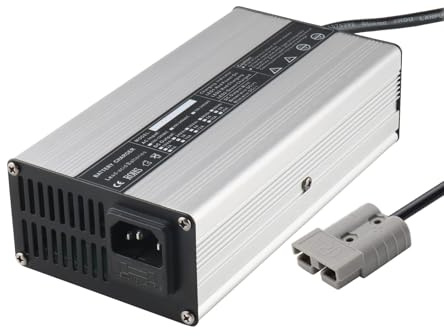 Forklift Battery Charger 12V/24V/36V/48V/60V/72V Lead-Acid Batteries Chargers with 50A/120A Anderson Plug for Electric Forklift, Pallet Jack, Floor Scrubber,48V 4A,50A