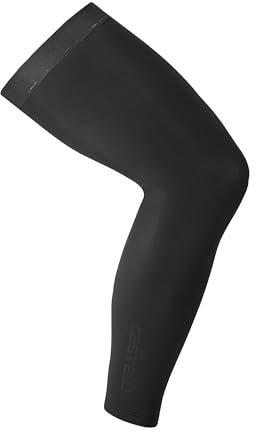 CASTELLI Unisex Espresso Legwarmer, Cycling & Protection Apparel for Road & Gravel Biking, Men & Women, Light Black, Large