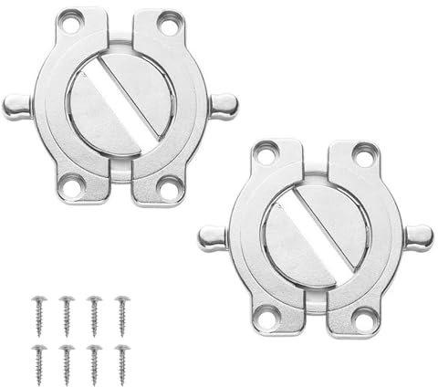 2 Stück Tischverbinder, Zinklegierung Tischverbinder, Holzplatten Verbinder Tischplatten, Tischplattenverbinder, Esstisch Schlösser, Arbeitsplatten Verbindungsschiene, für Esstische, Schreibtische