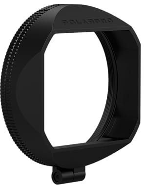 PolarPro - MagFlip Hood - Flip-down Magnetic Hood for Filter Access - 28mm + 43mm - Leica Q3 - Black