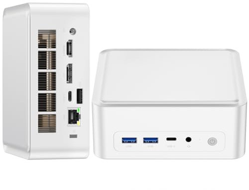 SZBOX Mini PC Ryzen 9 6900HX(Aggiornamento 6900HS), Mini PC Gaming AMD 6900HX 16GB DDR5 512GB NVMe PCle3.0, Ufficio/Giochi/Casa Micro PC, Minipc Win 11 Supporto WiFi6/BT5.2, 2.5G LAN Triplo Display