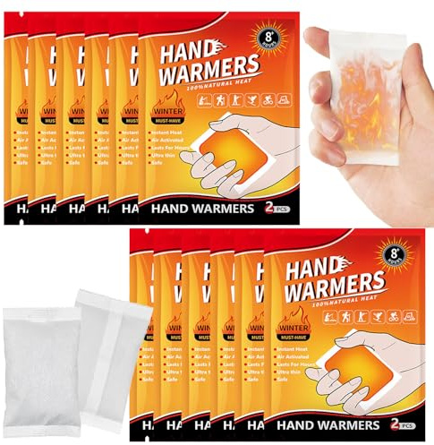Handwärmer, 10 Paares Handwärmer Packung,Winter Heating Wärmende Pflaster, Tragbaren Wärmebeuteln, Körperwärmer-Patch Für Linderung Bei Kaltem Wetter Outdoor Sportarten