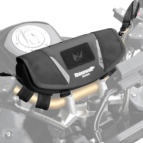 Rhinowalk Motorrad Lenkertasche Werkzeugtasche Vordertasche Motorradtasche Aufbewahrungstasche mit Trageschultergurt