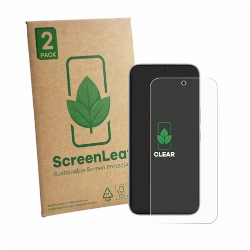 ScreenLeaf 2 Stück Schutzfolie für Infinix Note 60 [nachhaltiger Displayschutz, Folie, transparent, kratzfest]