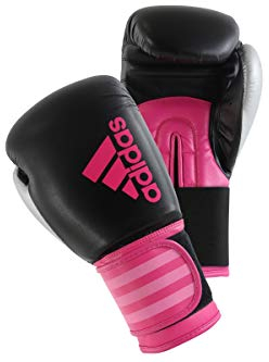 adidas Hybrid 100 Dynamic Fit Handschuhe, Schwarz (Black/Shock Pink), Gr. 10 oz