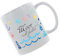 Kaffeebecher Meer macht Glücklich Kaffeetasse mit Motiv, Tasse mit Druck, auch individuell mit Spruch, Foto, Wunschtext, Wunschname