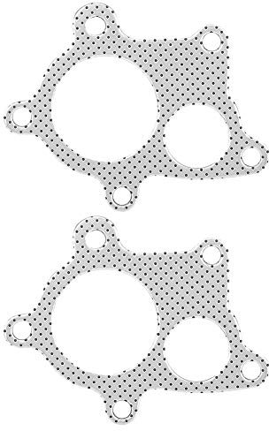 Turbo Downpipe Bolt Dichtung, Fydun 2PCS 5 Bolt Dichtung T3 T4 T04E Down Pipe Boost PSI Auspuff Auto Zubehör Bolt Exhaust Gasket