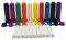 Diffusoren für ätherische Öle, Aromatherapie, Naseninhalator, leer, nachfüllbarer , mit Baumwollstab, Aromatherapie, ätherisches Öl, 20 Stück, siehe abbildung, 6.6*1.7cm