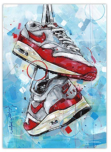 JosHoppenbrouwers Nike Air Max 1 Druck 01 (50 x 70 cm)