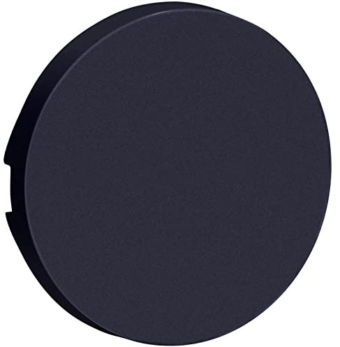 Schneider Electric - Odace Anthracite, enjoliveur seul va-et-vient et poussoir - S540604
