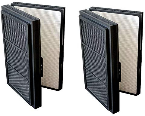 Fantisi 2 Set Filter For Blueair Pro M/L/XL Air Purifier Composite HEPA Filter