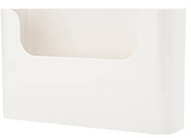 tooloflife Bedside Bed Organizer Storage Rack Floating Wall Shelves Shelf Caddy, Stick On Wall Mounted Bed Room,Dorm,Office for Glasses, Remote Control, Keys, Pens-L