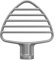 KitchenAid Pastry Tilt Head Stand Mixer Beater Attachment, Silver (KSMPB5)