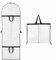 Niviy Sacco porta abiti lungo di alta qualità 1PCS 60X180CM Addensare PEVACopri Abiti Antipolvere per Vestiti Antipolvere e Anti umidità per Vestito Da Sposa Smoking gonna lunga Borsa Porta Abiti