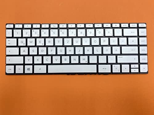T-ProTek DEUTSCHE-Tastatur Keyboard kompatibel für HP Spectre x360 15-ap004na