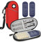MEDMAX Borsa Termica per Insulina con 2 Impacchi di Ghiaccio, Portatile Medicinali Astuccio Organizzatore Custodia da Viaggio per Penne Insulina e altri Prodotti per Diabetici, (Rosso)