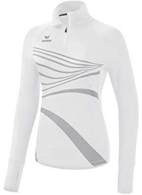 Erima Women's Racing 2.0 Long Sleeve, New White, 34