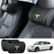 Ywooon Seat -Kopfstütze Kissen für Tesla Model Y Model 3 Model X Model S Halsstütze Kissen Leder Schwarz Tesla Hals Kissen für Tesla Model 3/y/s/x Hals -Stützkissen, 2pcs Schwarz