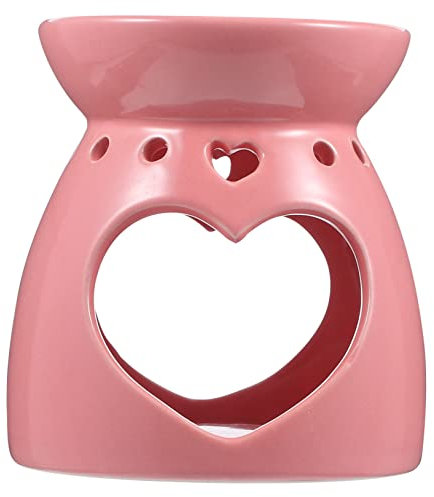 VINTORKY Keramik Räuchergefäß Aroma Diffusor Mit Kerzenhalter Für Ätherische Ölbrenner Tischdekoration Für Wohnzimmer Schlafzimmer Büro