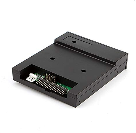 EMUKOEP Diskettenlaufwerk-zu-USB-Adapter-Treiber 13×10×3 3,5 1000 Diskettenlaufwerk-zu-USB-Emulator-Simulation Musiktastatur-Laufwerk Disketten-Emulator