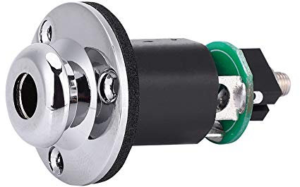 1 4 (6,35 Mm) Ausgang, Stachelbuchse für Akustikgitarre 2,5 Mm Eingang Eingebauter Rod Piezo Tonabnehmer
