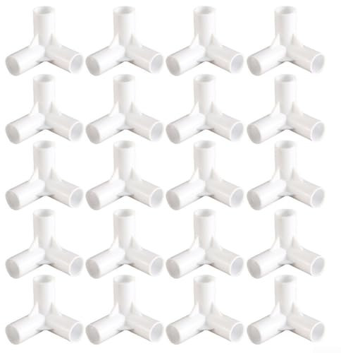 Mehrzweck-Verbinder aus Kunststoff für Zeltstangen, I D 16 mm, 10 Stück