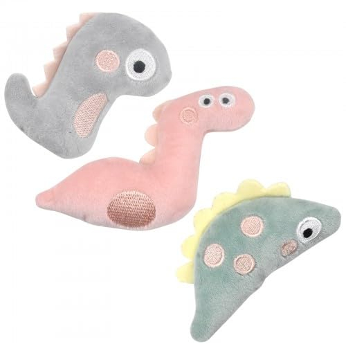 Rapidbok 3 Stück Spielzeug mit Katzenminze, Katzenspielzeug, Katzenminze Plüschtiere, Katzenminze Spielzeug, Katze Interaktive Spielzeug, für Katzen Zum Kratzen, Spielen Und Kauen