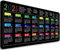 Large Gaming Mouse Pad 2025-2026 2 Year Calendar with Holidays Modern Black Business Mousepad for Desktop Work, Game, Office(31.5 x 11.8 Inch)