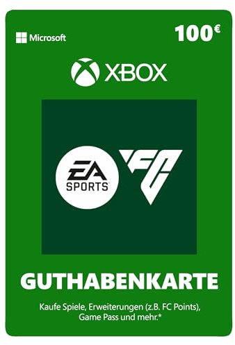 Xbox Guthaben | 100 EUR | EA Sports FC 25 | Xbox One, Series S|X & Windows [Download Code]