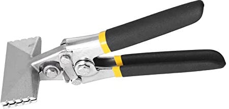 Sheet Metal Bender, Hand Seamer Pliers Vanadium Alloy Steel Metal Bending Pliers for Bending, Seaming and Flattening Metal (80MM Bending Pliers (Straight Style))