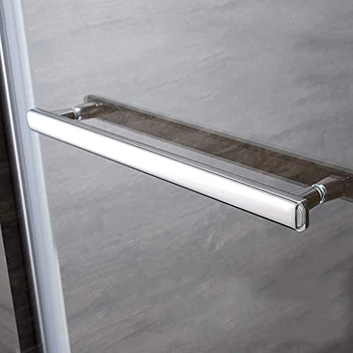 CZAOERXB Bathroom Door Handle Kits, Shower Door Handle Replacement Parts Kits | Shower Panels Bathroom Glass Doors (600mm Hole Centres)