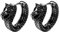 JewelryWe Wikinger Wolf Ohrringe Herren: Edelstahl Nordischer Fenrir Wolfskopf Creolen Huggie Hoop Ohrringe Ohrstecker Ohrpiercing Viking Amulett Schmuck Geschenk für Männer Silber