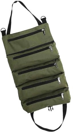 OATIPHO Multipurpose Tool Bag Organizer Für Elektriker Robuste Tragbare Werkzeugrolle Aus Strapazierfähigem Für Unterwegs Trendigem