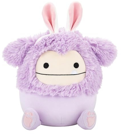 Squishmallows SQER01270 - Dilka der Bigfoot 19 cm, offizielles Jazwares Plüsch, superweiches Kuscheltier