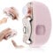 Coupe-ongles électrique,Coupe-ongles électrique Automatique 3 en 1 Avec Polissage,Nouveau Coupe-ongles électrique 2025 pour Adulte Senior,Coupe-ongles électrique lime à ongles(Rose)