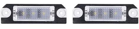 BCBSYCJP Auto Nummernschildbeleuchtung Lampe,für VW Golf 4 5 Lupo Polo 9N Passat 3C B6 Limousine 1997-2010,Langlebig Effizient Hochwertige Digitale Nummern Leuchten Fürs Auto