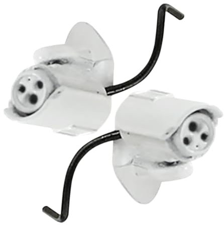 Milisten 2 Stück Puppenhauskamera für interaktives Puppenhaus Accessoires Spielzeugkamera-Requisite Miniatur-Vintage-Kamera-Bastelarbeiten Legierung Weiß