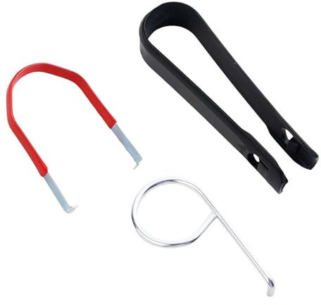 Generisch RadschraubenKappen Werkzeug, 3-Teiliges Set Radmutterkappen Abzieher,Bolzenabdeckung Auszieherr,Wheel Nut Removal Tool,Universal Demontagezange Abzieher Abziehaken