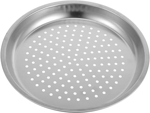 Edelstahl Dampfkorb 32cm Silber für Gemüse und Brötchen
