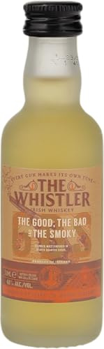 The Whistler The Good The Bad The Smoky 48% Vol. 0,05L – Rauchiger Irish Whiskey Miniatur