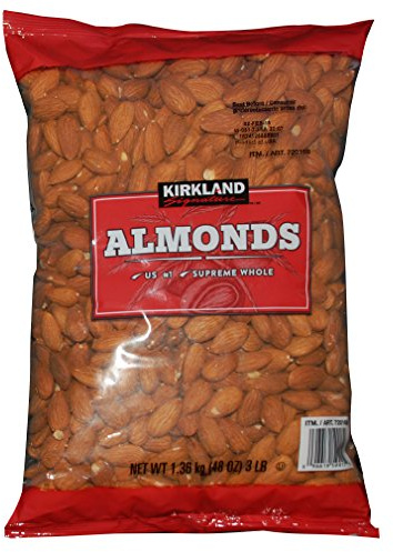Kirkland Signature Almonds Supreme Whole 1.36 Kg