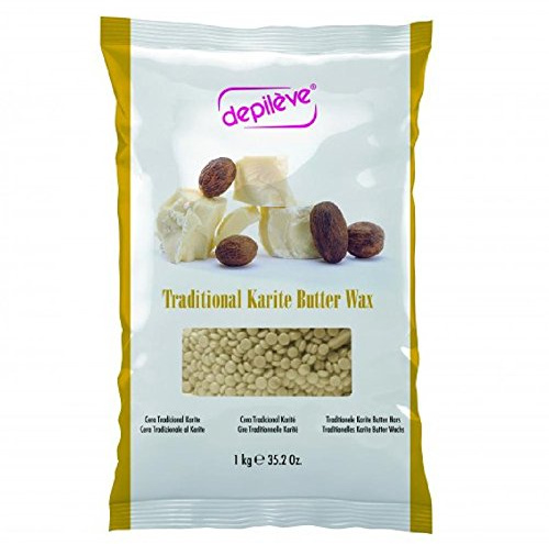 Depileve TRADITIONAL BEAD KARITE BUTTER WAX 1KG