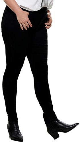 ONLY Carmakoma NOS Damen Caraugusta Hw sorte Noos Skinny Jeans, Schwarz (Black Black), 50/32 EU