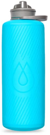 Hydrapak Flussmittel Faltbare Flasche, 1 L, Malibu Blue
