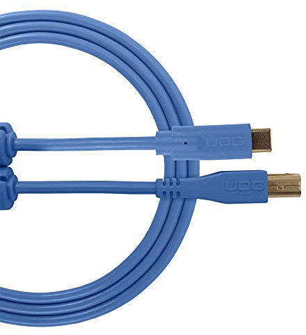 ULTIMATE CAVI UDG Cavo USB U96001LB - ULTIMATE AUDIO CAVO USB 2.0 C-B BLUE STRAIGHT 1,5 M