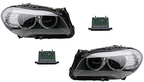 Johns, Scheinwerfer passend für BMW 5 F10/F11 03/10-06/13 L+R Set m. LWR + Steuerg.