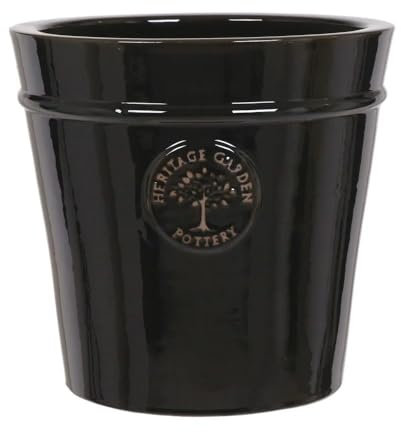 Woodlodge 33cm Black Heritage Pot