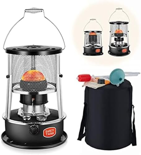 Tragbare Kerosin-Herdheizung Mit Automatischem Feuerlöscher, 2600 W Camping- Und Rucksackkocher, 4,5 L Koch-Kerosin-Heizungen,Picturesque234