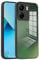 XINYEXIN Coque pour Xiaomi Redmi 13C / Xiaomi Poco C65 Case, Étui Housse de Téléphone en Verre Dégradé, Coque Antichoc et Anti-Rayures Mode Ultra-Mince - Vert